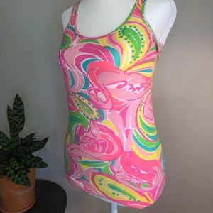 Lily Pulitzer flamingo tank